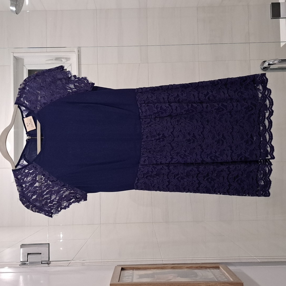 Pins & Needles Royal Blue Lace Dress